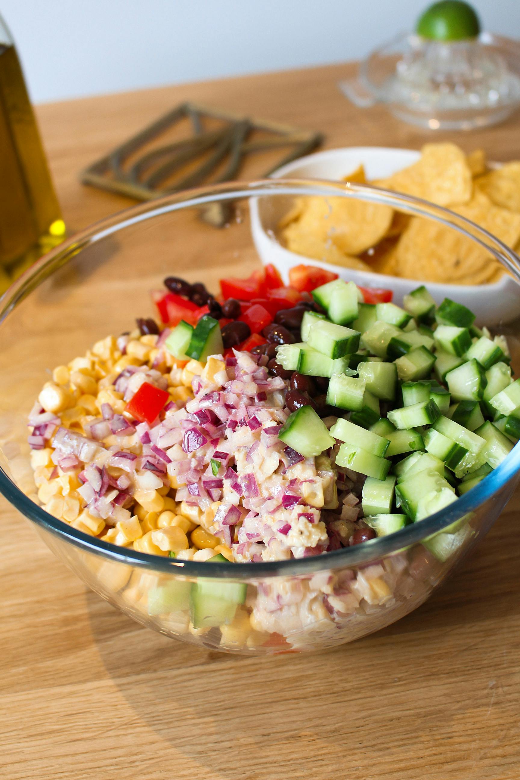 Chopped salad box?! #saladbox #choppedsalad #choppedsaladrecipe