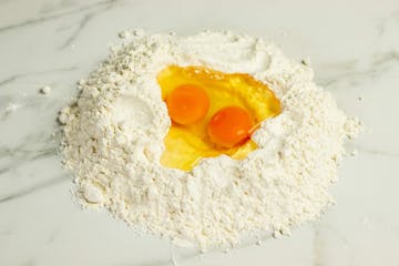 image of flour and egg