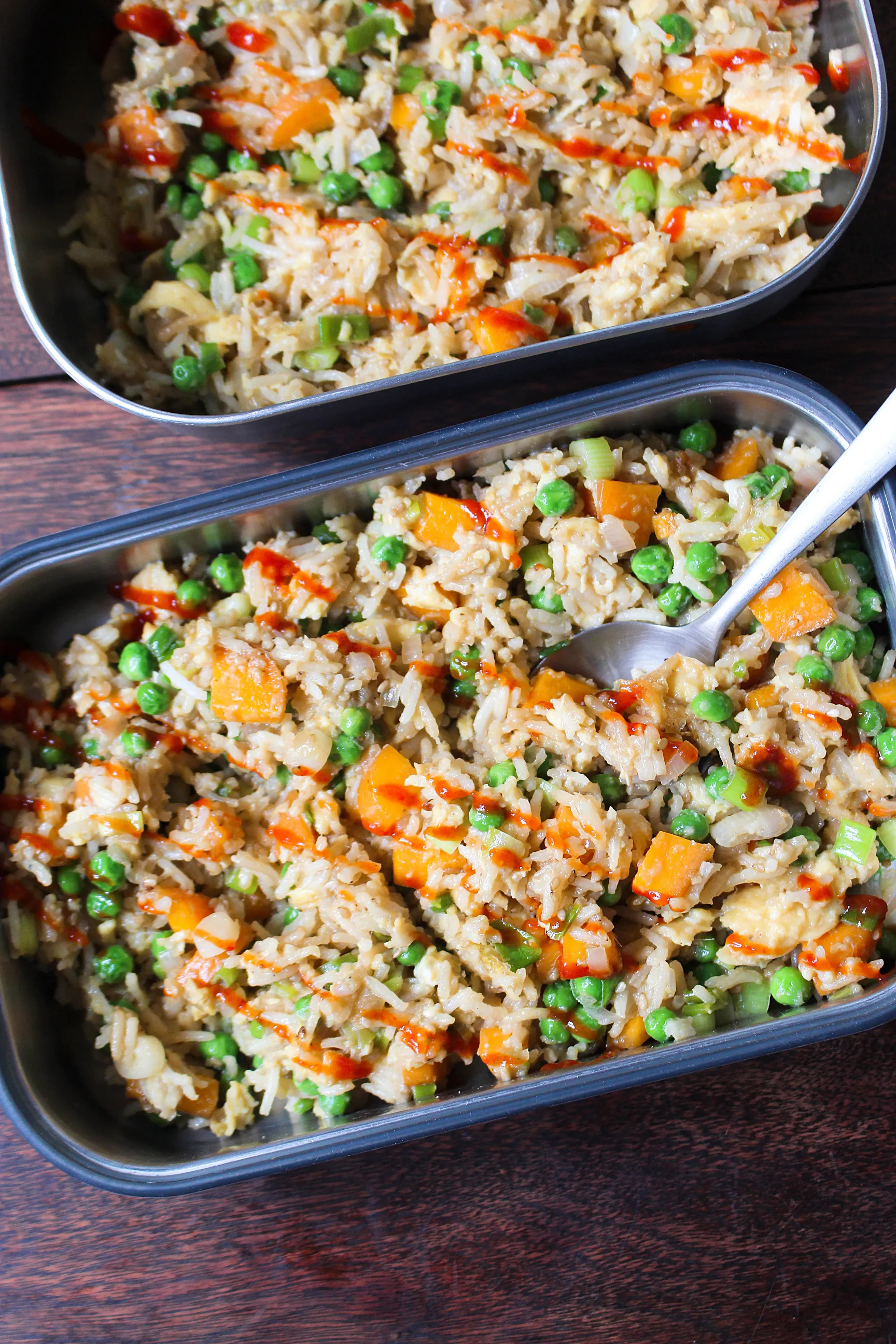 Spring Onion Egg Fried Rice