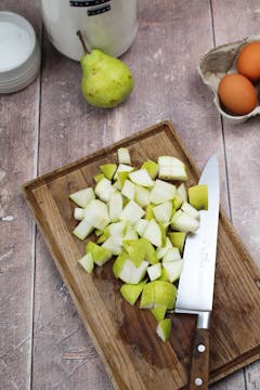 image of chopped pears