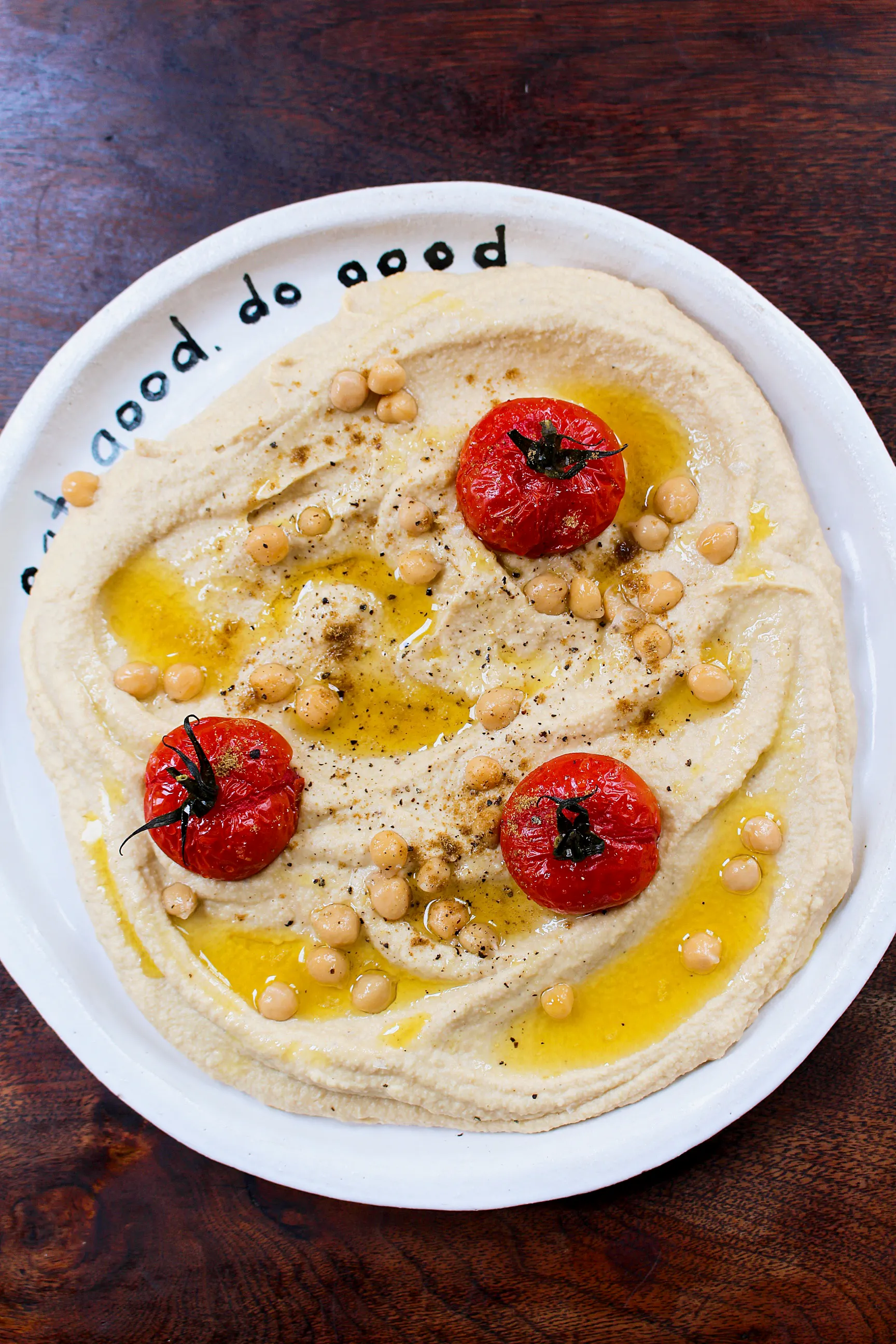 Roasted Kohlrabi Hummus