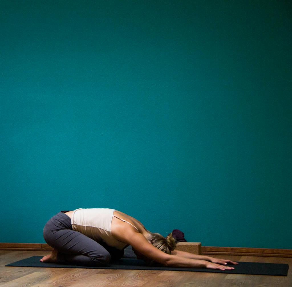 yoga Child’s Pose Balasana