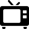 ícone de televisão