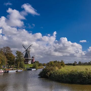 Greetsiel Windmühle Ostfriesische Inseln