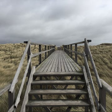 Rising storm on Sylt Island