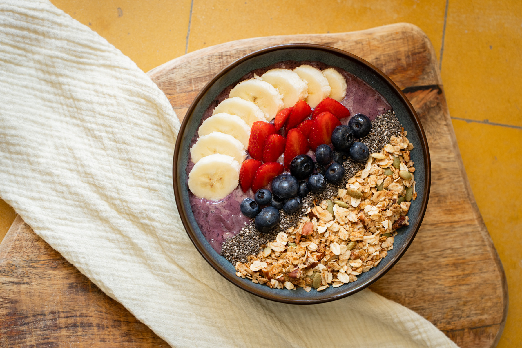 Acai bowl at Oh! Berry