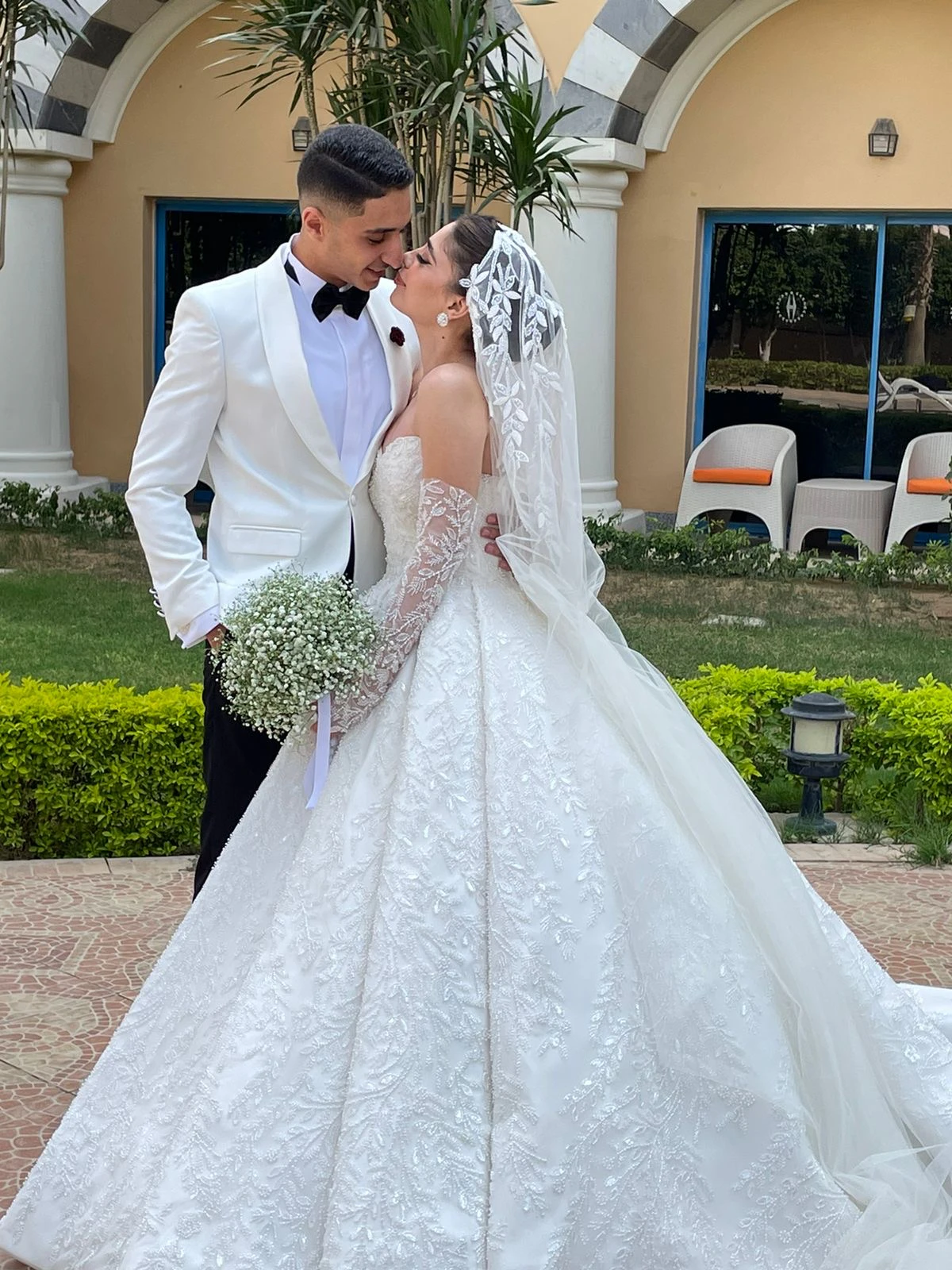 Ohoud's wedding