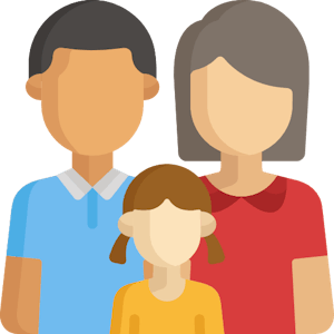 Ilustração de família