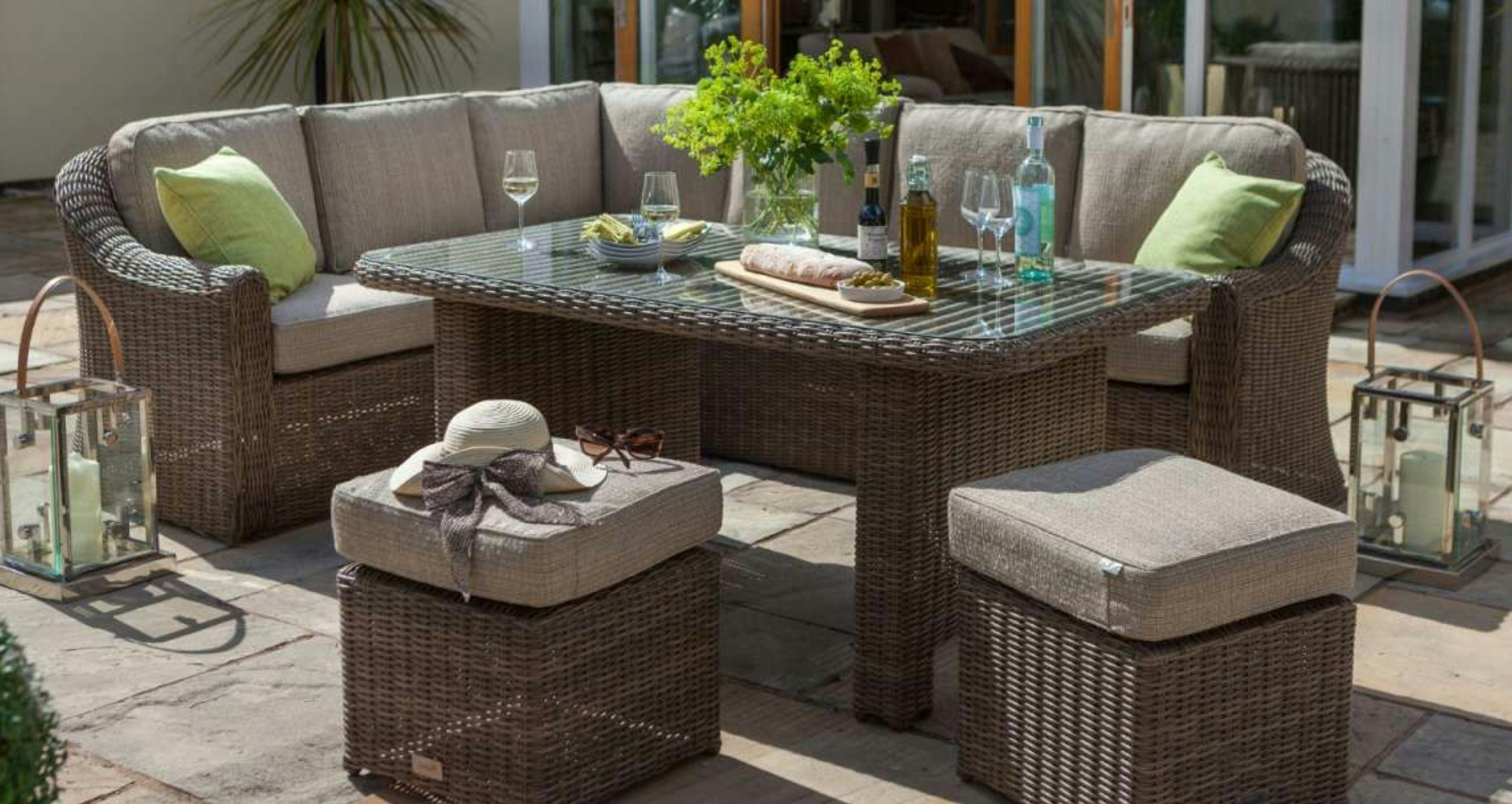 High Quality Outdoor Dining Sets Rattan 