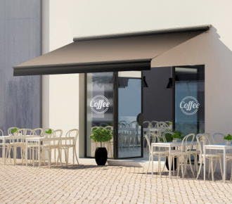 cafe with outdoor dining