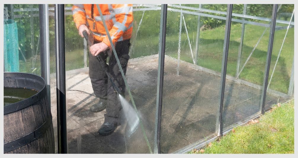 Cleaning your greenhouse