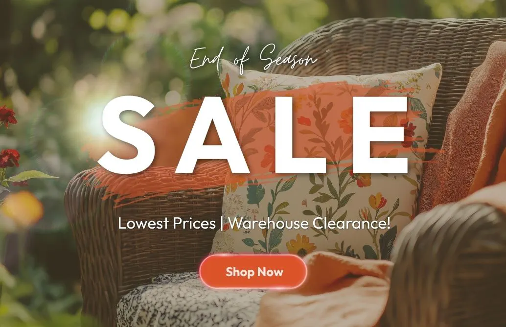 August End of Season Sale Outdoor Living
