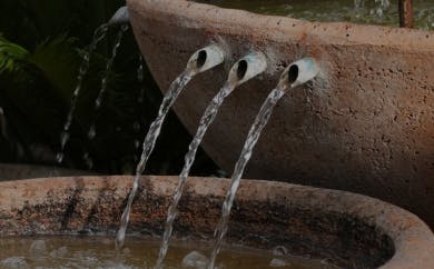 Solar Powered Water Features 