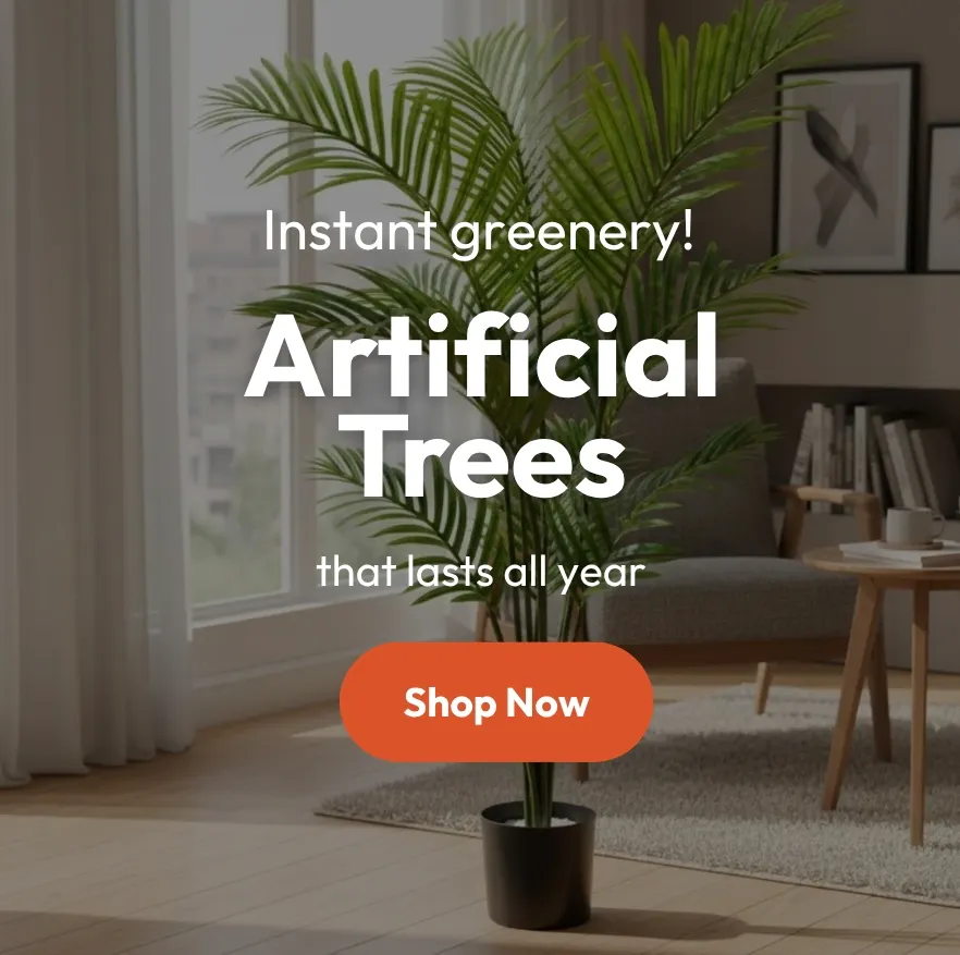 August End of Season Sale Artificial Trees