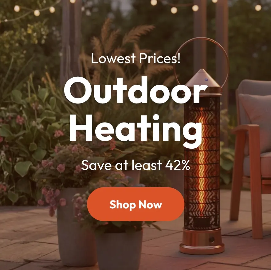 August End of Season Sale Outdoor Heating
