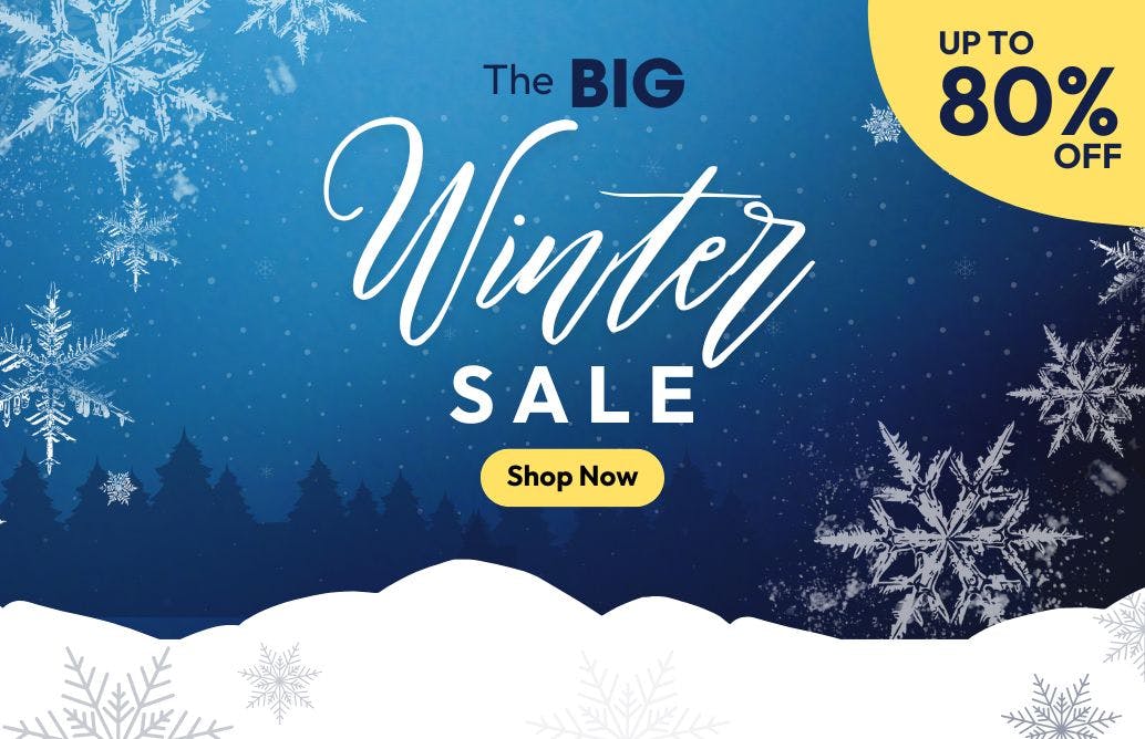 Big Winter Sale Up to 80% Off 