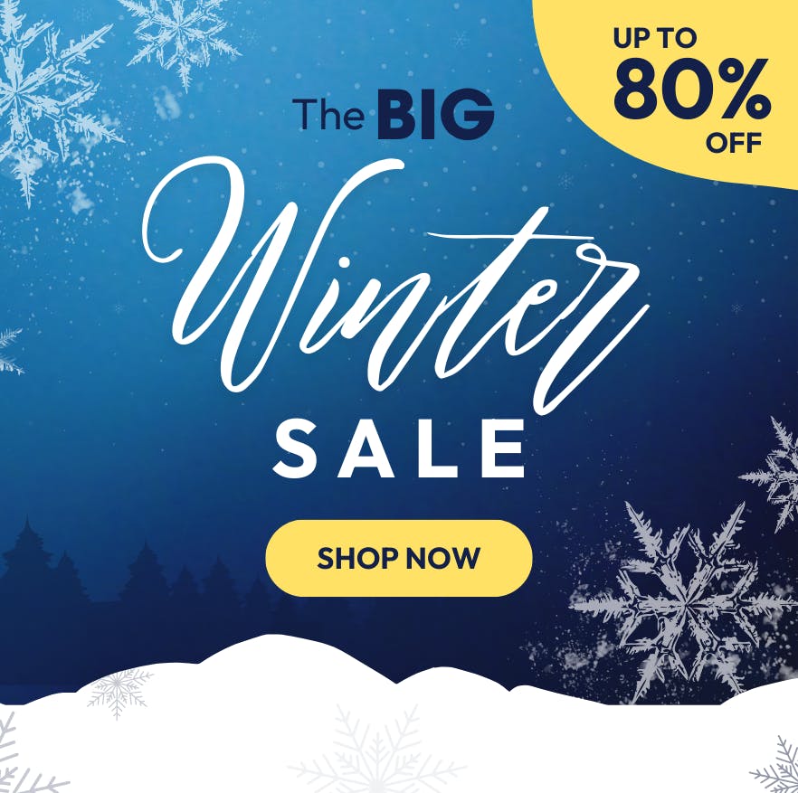 Big Winter Sale Up to 80% Off 