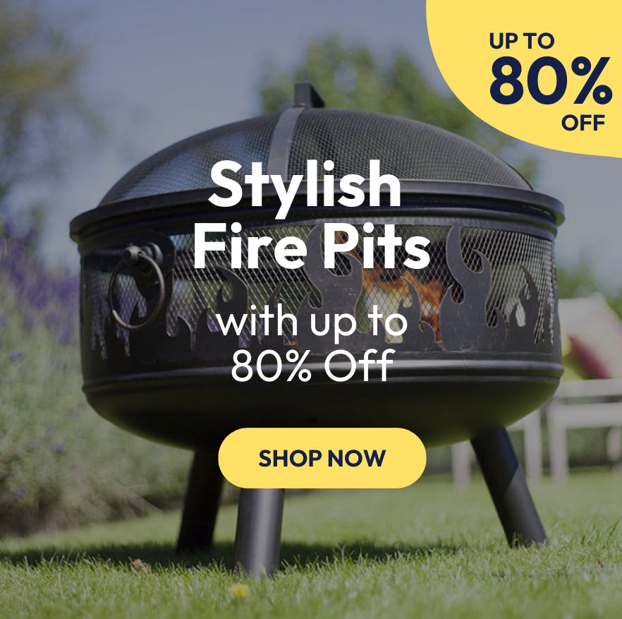 Stylish Fire Pits up to 80% Off