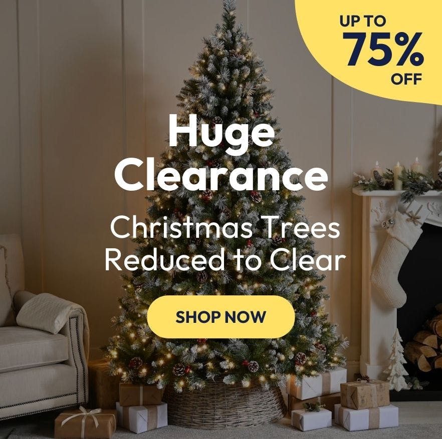 Christmas Trees Reduced to Clear