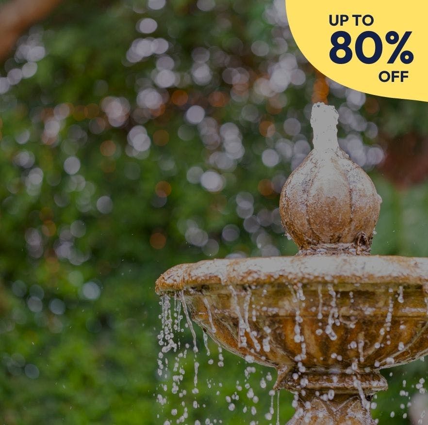 Water Features Sale Now on