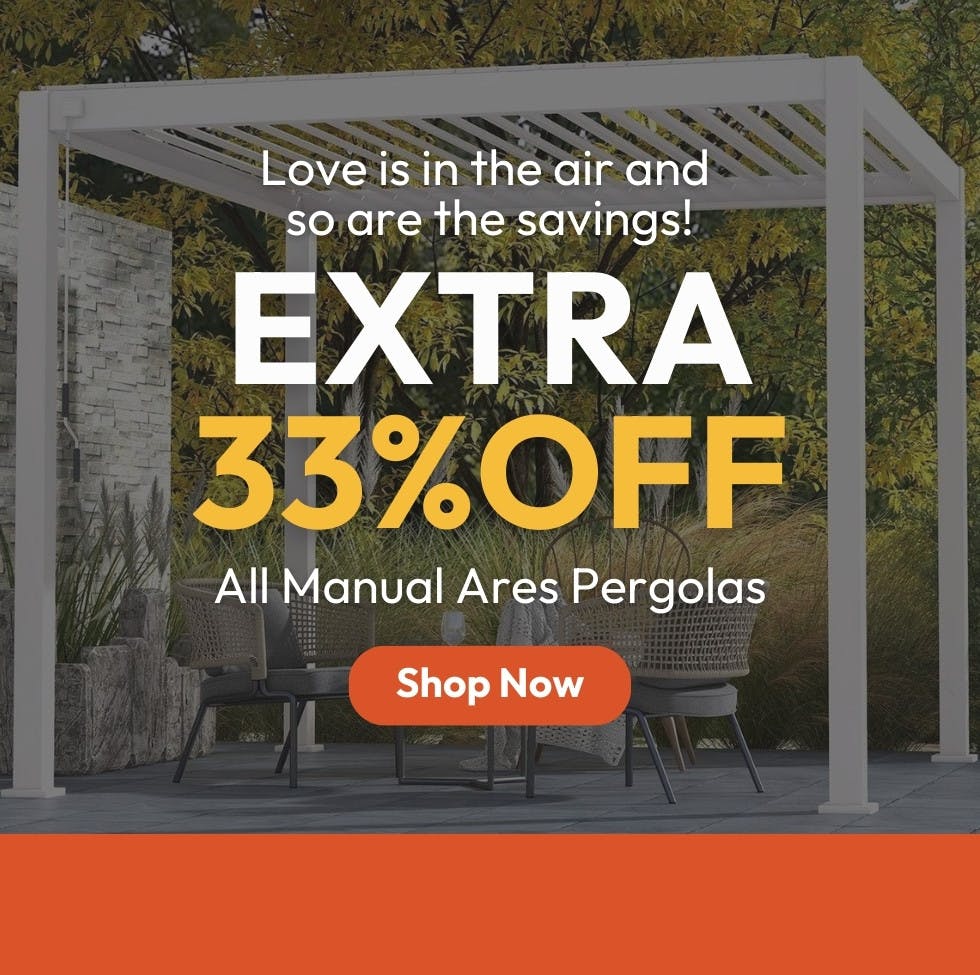 Extra 33 Percent Off Ares Manual Pergolas Mobile