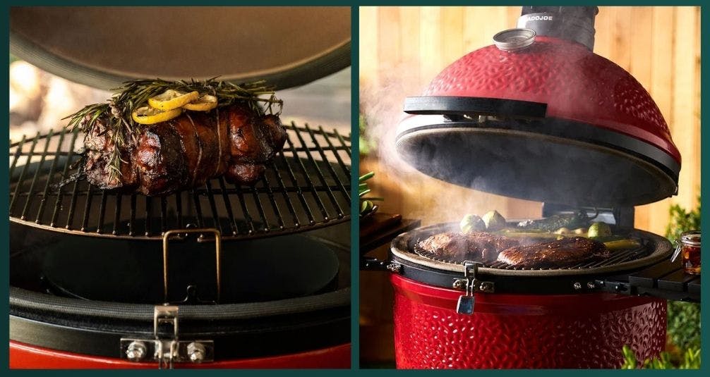 Cooking on Kamado Joe Grill