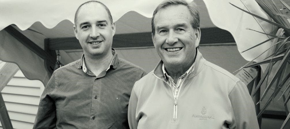 Pat Kelly and Damien Kelly Directors of Outdoor Living Ireland