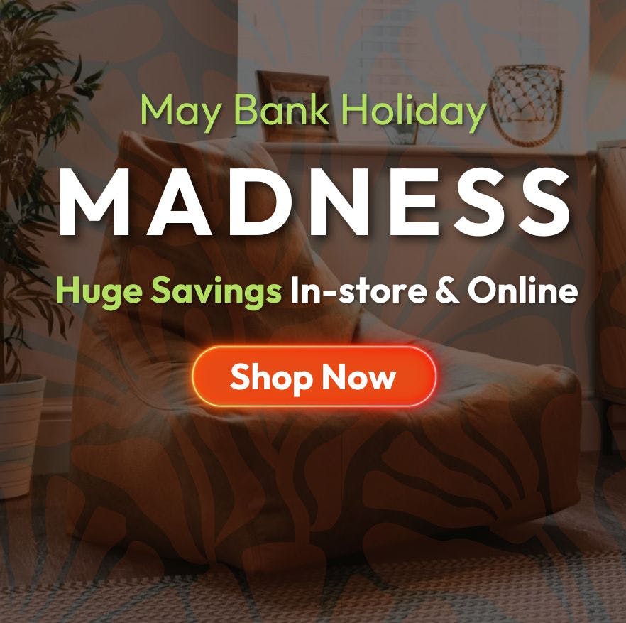 May Bank Holiday Madness Huge Savings on Beanbags