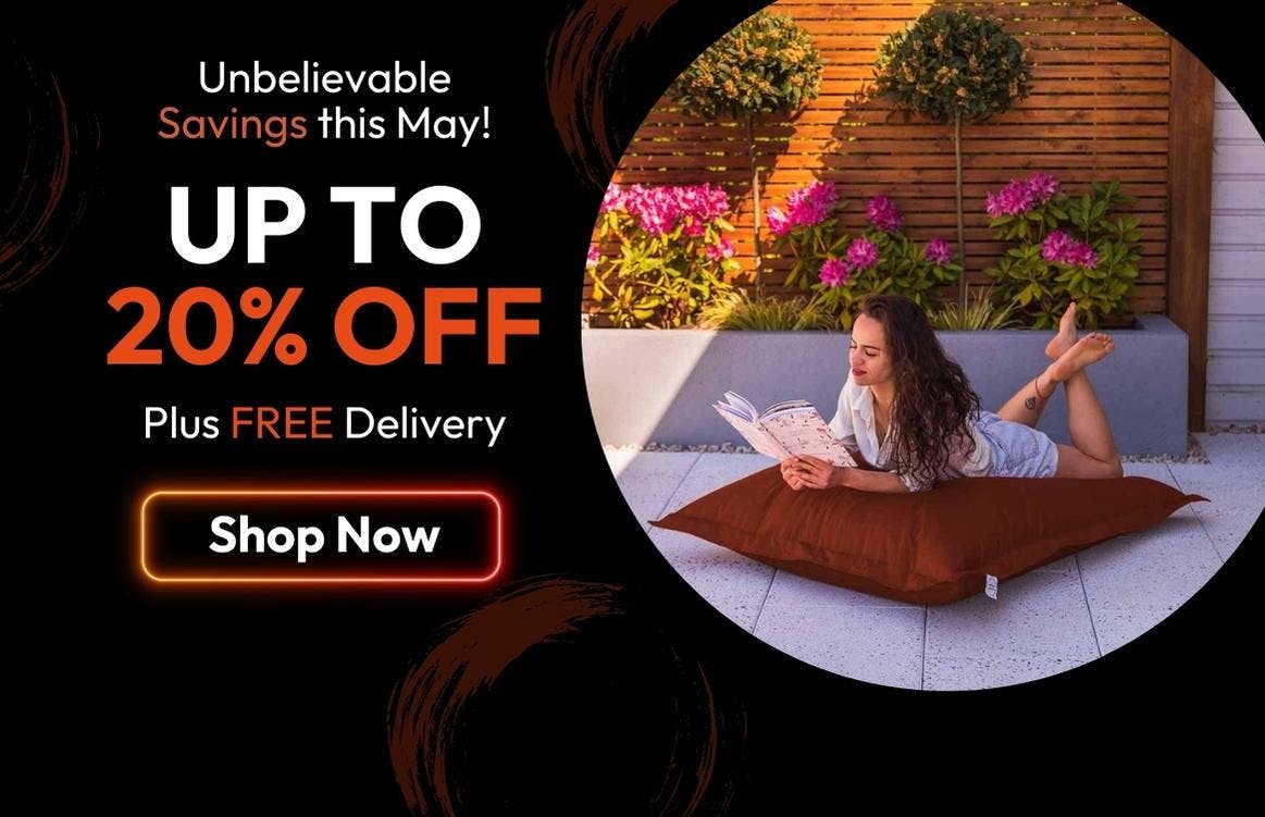 May Savings with Up To 20% Off Beanbags