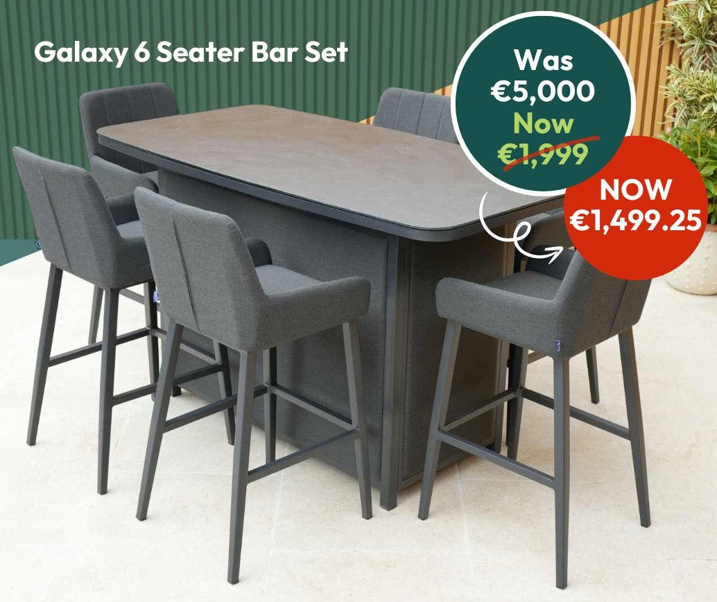 Galaxy 6 Seater Bar Set