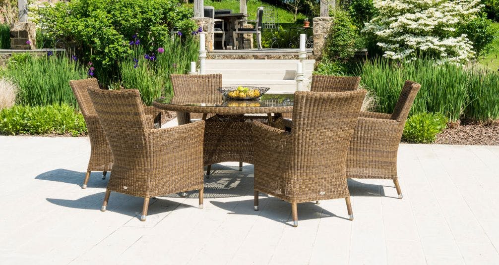 Caring for Your Outdoor Rattan Furniture Brown Rattan 6 Seat Set