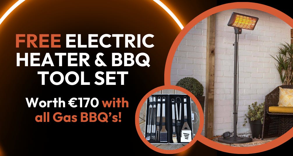 Free Electric Heater and BBQ Tool Set Black Friday Deals