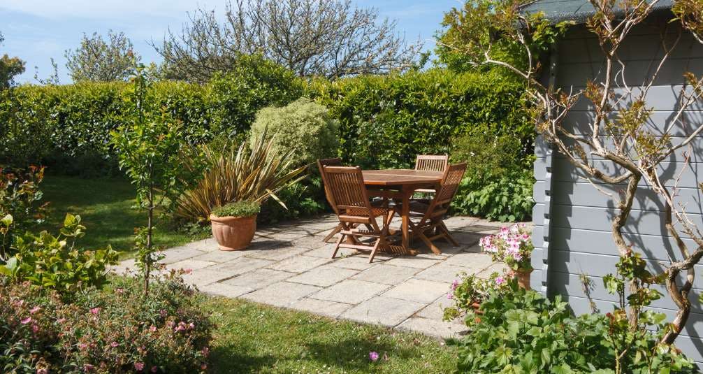Garden Furniture in Irish Garden Wooden Set