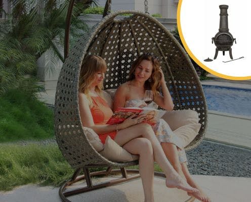 Hanging Chairs free Chiminea