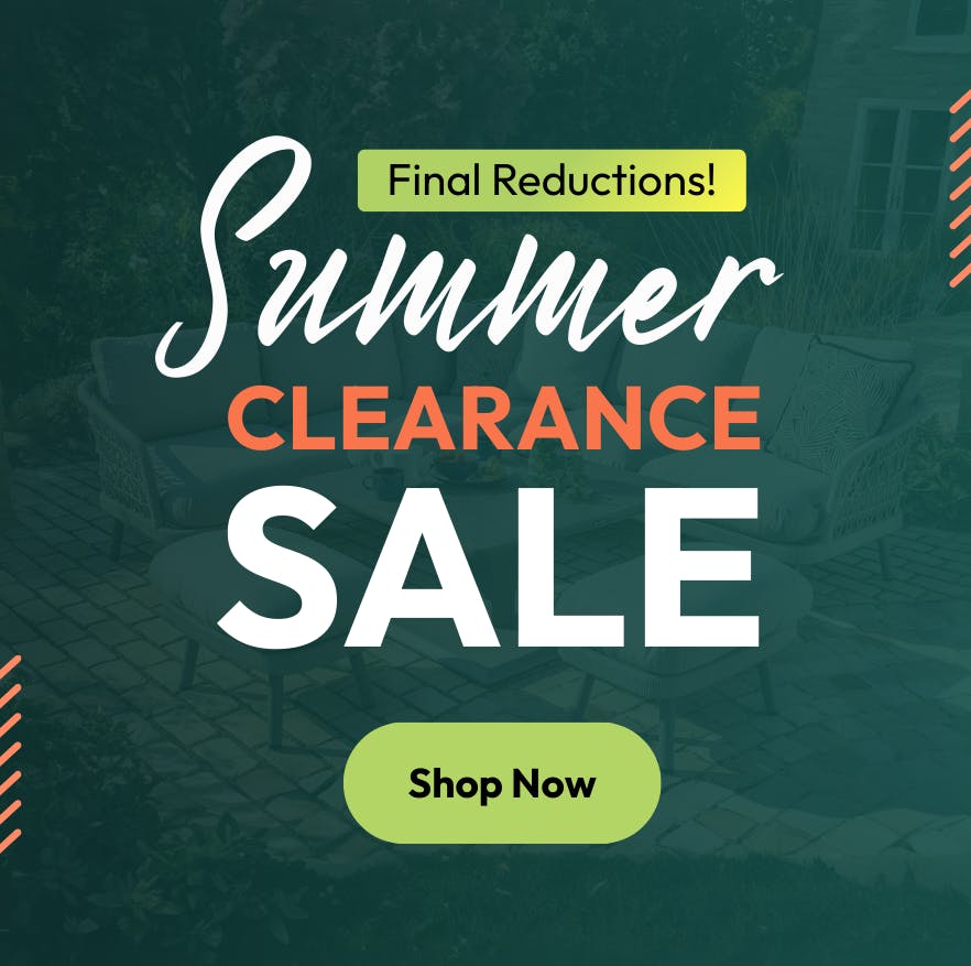 Summer Clearance End of Summer Sale Garden Furniture
