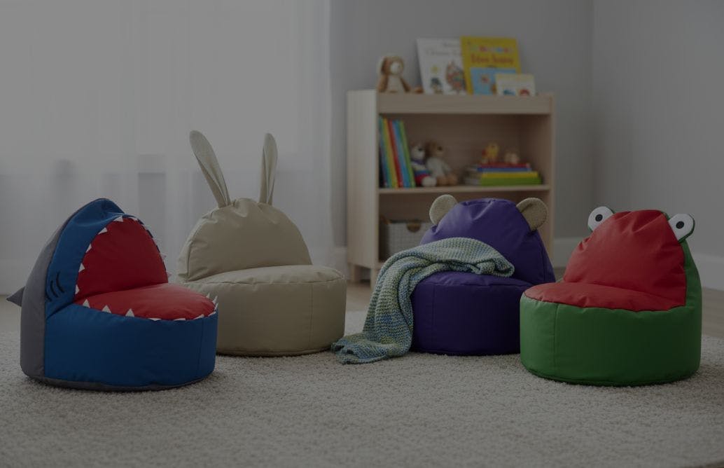 Children Beanbags shaped like Animals 