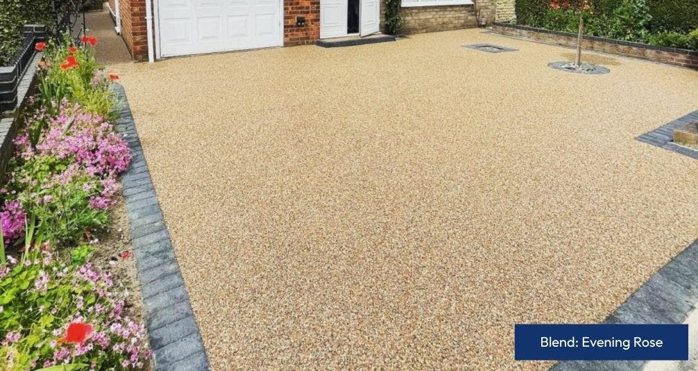 Realta Resin Evening Rose Driveway