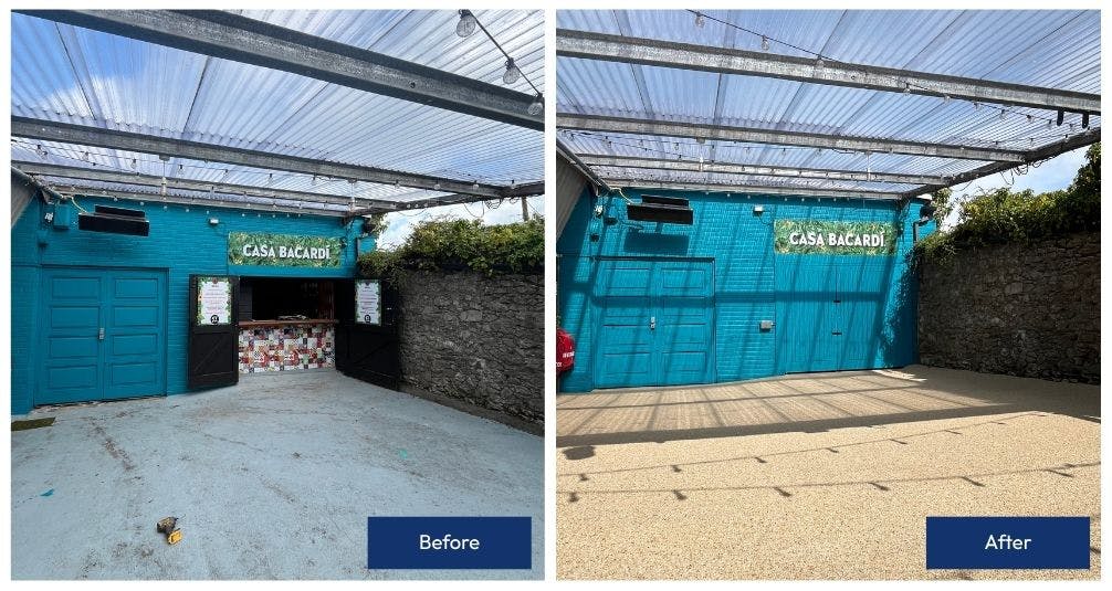 Realta Resin Evening Before and After