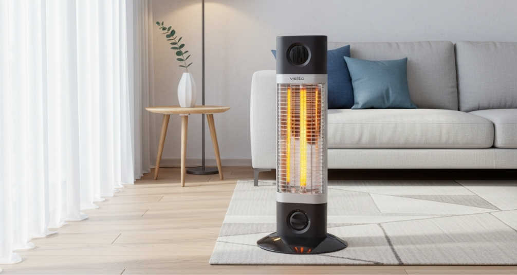 Veito LT Carbon Infrared Free Standing Indoor Heater