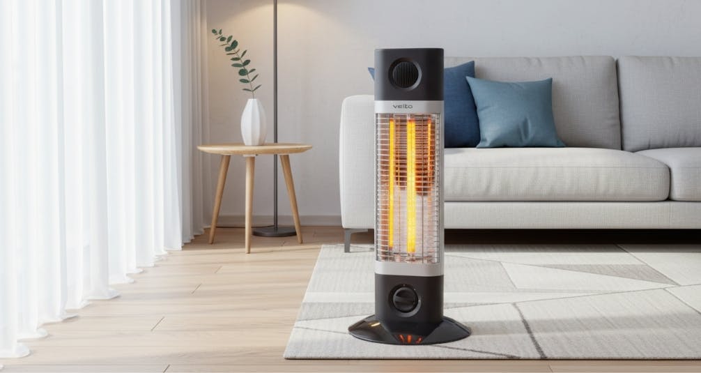 Veito LT Carbon Infrared Free Standing Indoor Heater