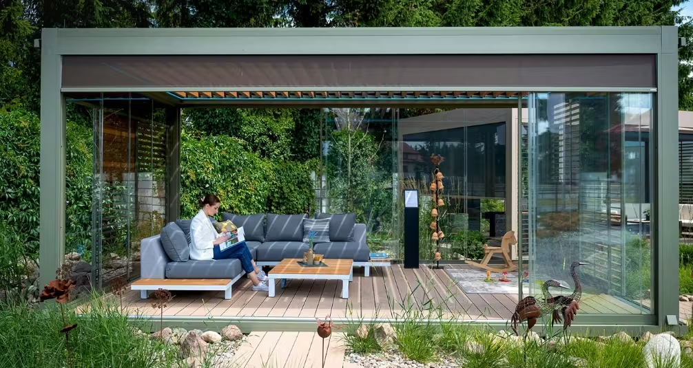 Garden Pergola with furniture set