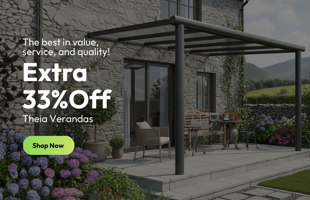 Extra 33 Percent Of Theia Garden Verandas