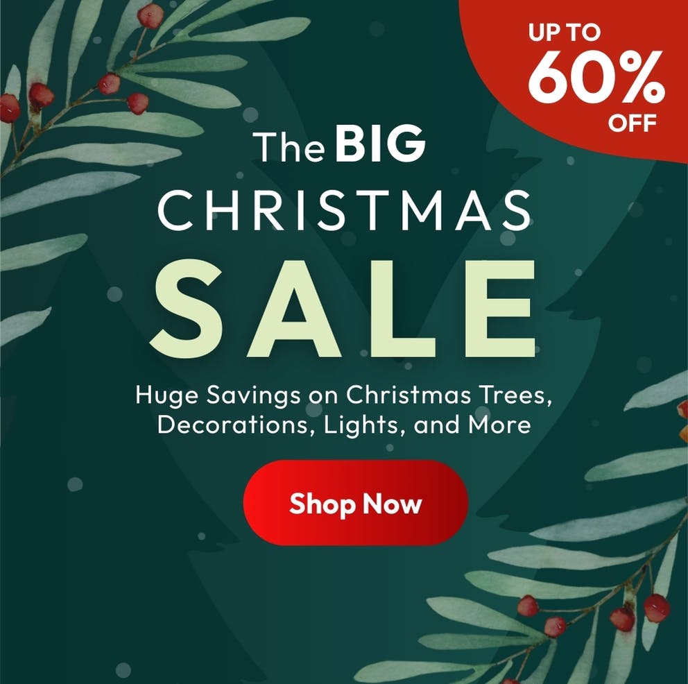 the Big Christmas Sale Outdoor Living