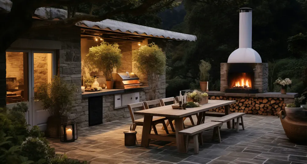rustic-deck-with-patio-furniture-vegetation-rondo-bbq-outdoor-kitchen
