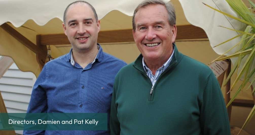 Outdoor Living Directors Father and Son Damien and Pat Kelly