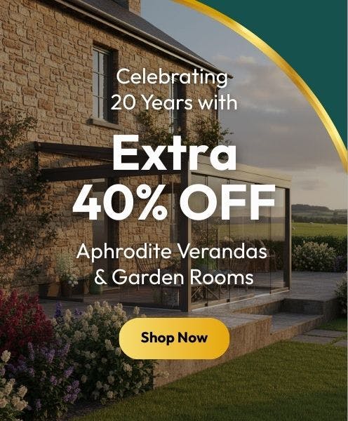 Extra 40 Percent Off Verandas and Garden Rooms