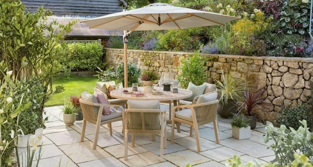 Kettler Cora 6 seater with lazy susan