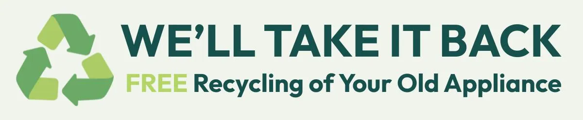 We'll take it back WEEE Recycling