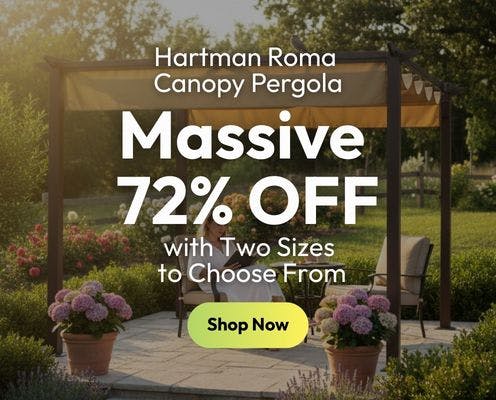 Massive 72 Percent Off Hartman Pergola