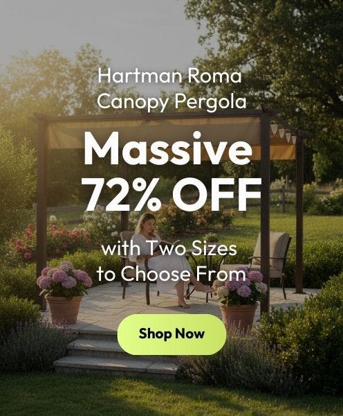 Massive 72 Percent Off Hartman Pergola